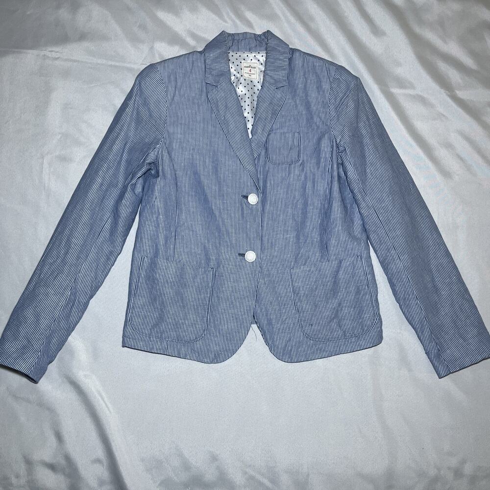 GAP Blue Pinstripe Women's Blazer